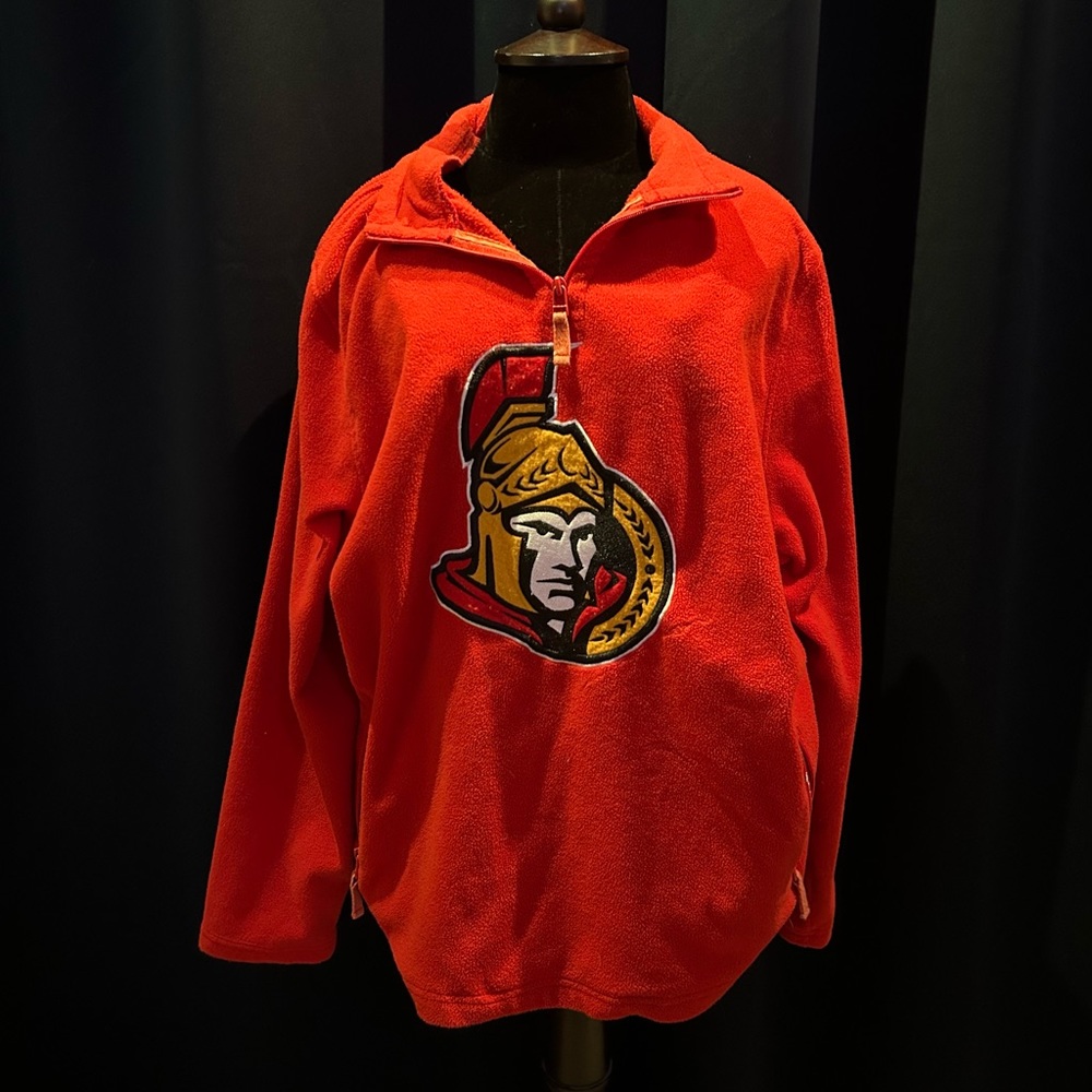 Ottawa Senators fleece quarter-zip sweatshirt